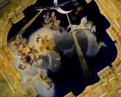 萨尔瓦多 达利 : 加拉普布尔城堡大厅的天花板